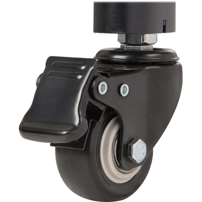 Chariot TV roulant Tripp Lite par Eaton pour écrans de 55" à 85", pieds larges, roulettes verrouillables DMCS5585WL