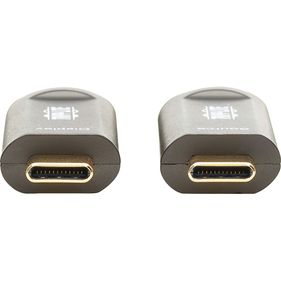 Câble optique actif à fibre optique USB-C vers USB-C Tripp Lite par Eaton, M/M, noir, 15 m (49 pi) U420F-15M-V