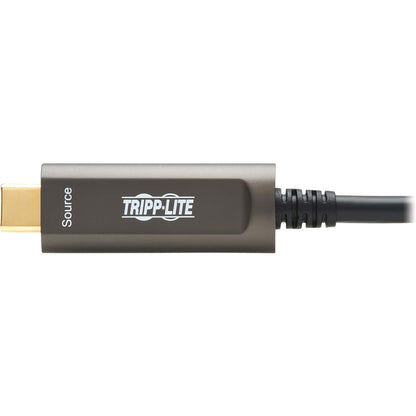 Câble optique actif à fibre optique USB-C vers USB-C Tripp Lite par Eaton, M/M, noir, 15 m (49 pi) U420F-15M-V