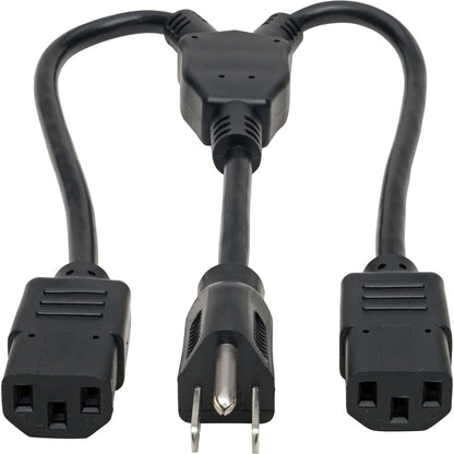 Câble répartiteur Tripp Lite par Eaton P004-18N-2C13 P004-18N-2C13