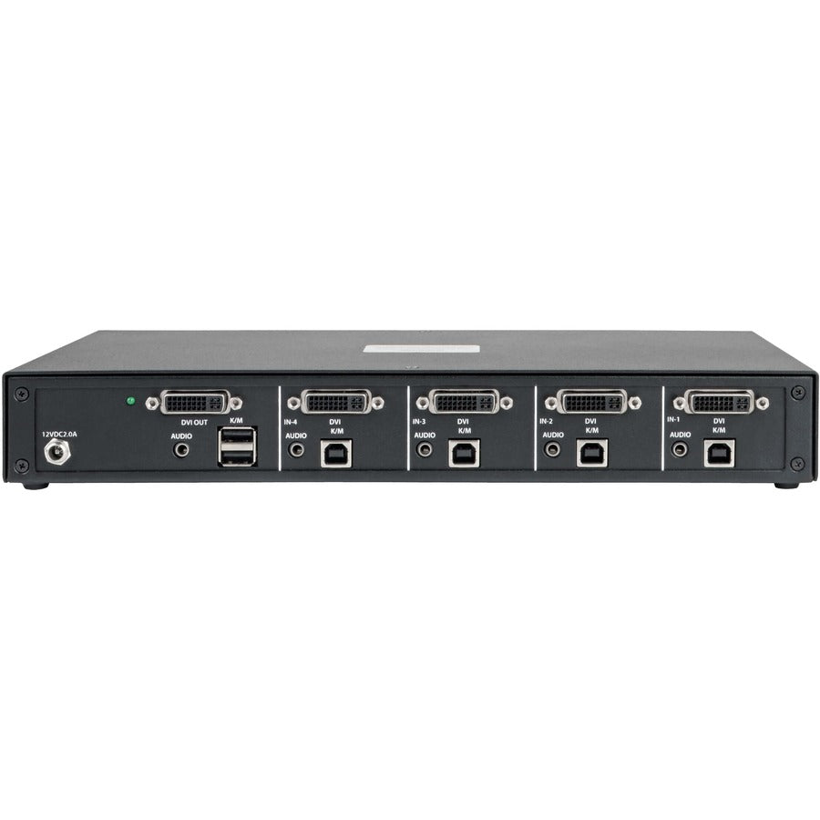 Commutateur KVM DVI-I 4 ports certifié NIAP PP3.0 Tripp Lite par Eaton B002-DV1A4 B002-DV1A4