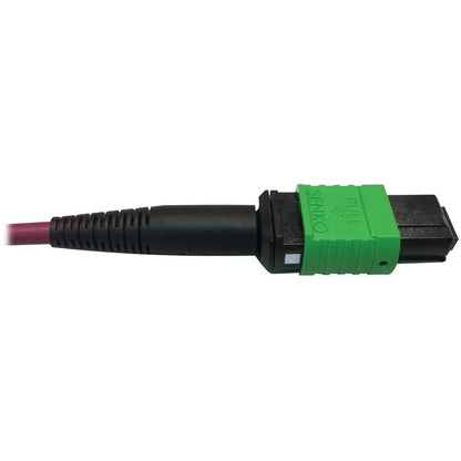 Câble à fibre optique multimode 50/125 OM4 Tripp Lite par Eaton N846D-03M-16EMG 400G, magenta, 3 m N846D-03M-16EMG