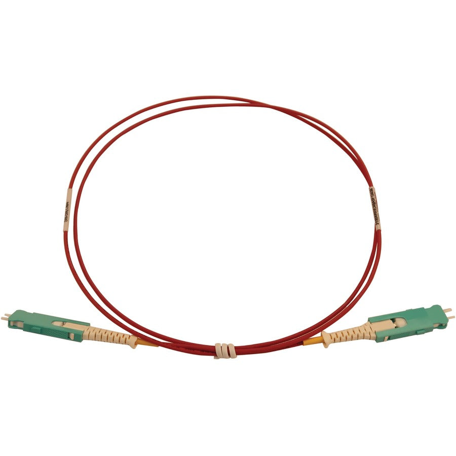 Câble à fibre optique multimode 50/125 OM4 Tripp Lite par Eaton N823S-01M-MG 400G, magenta, 1 m (3,3 pi) N823S-01M-MG