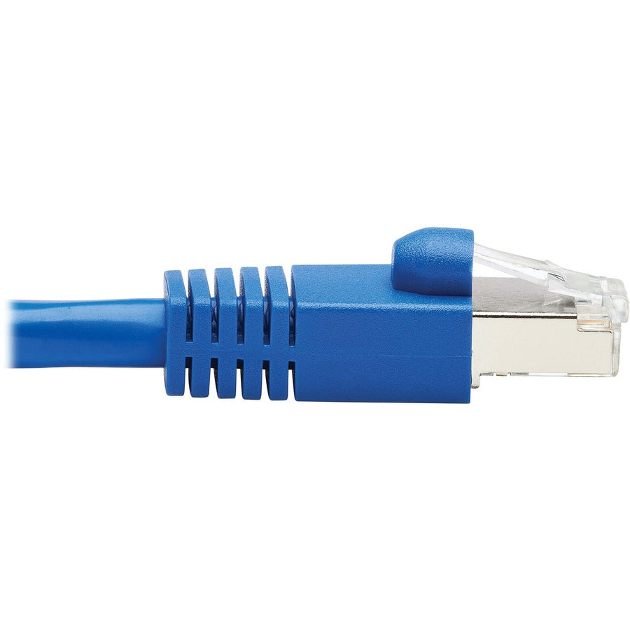 Câble de raccordement réseau Cat6a 10G certifié sans accroc F/UTP (RJ45 M/M) Tripp Lite by Eaton, bleu, 20 pi. N261P-020-BL