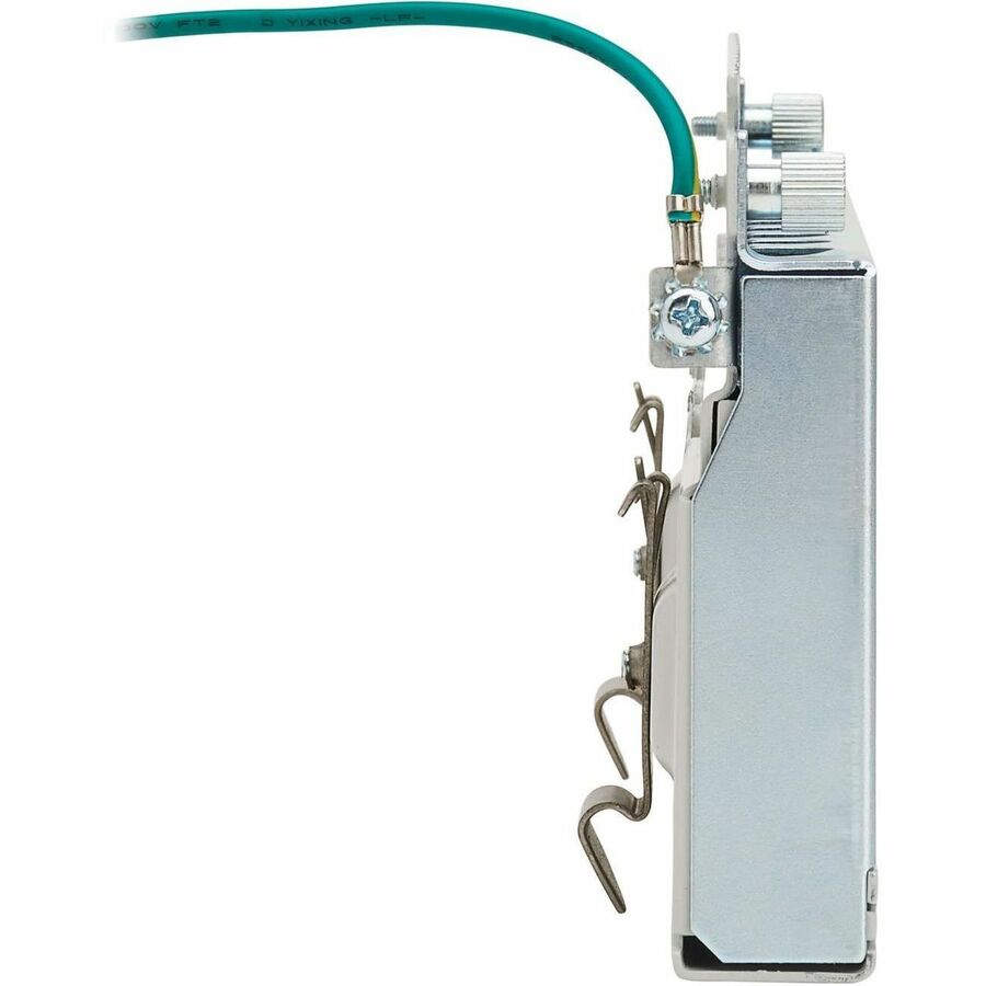 Tripp Lite by Eaton Cat6a STP Patch Panel, 8 Ports, DIN Rail or Wall Mount, TAA N250-SH08-DIN6A