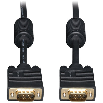 Câble coaxial VGA pour moniteur Tripp Lite 35 pieds avec RVB haute résolution HD15 M/M 35' P502-035
