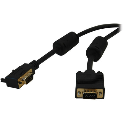 Câble coaxial VGA pour moniteur Tripp Lite 25 pieds avec RVB haute résolution à angle droit HD15 M/M 25' P502-025-RA