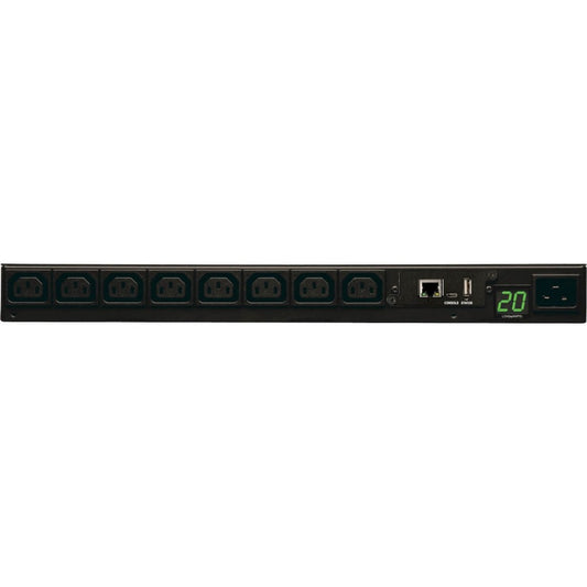 Tripp Lite by Eaton Monitored PDUMNH20HV 8-Outlets PDU PDUMNH20HV