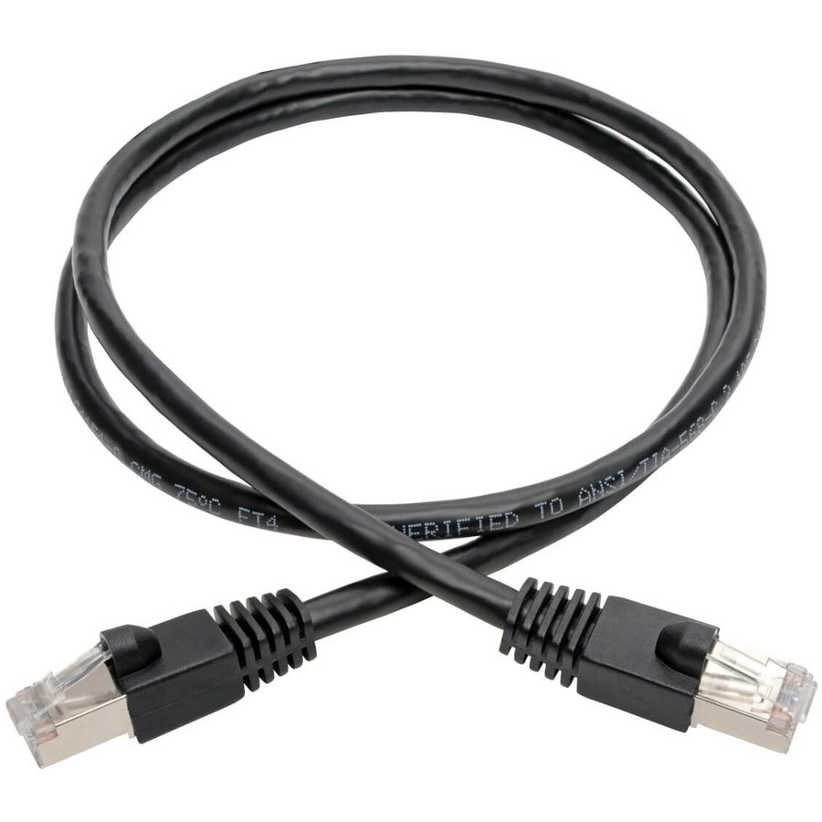 Câble réseau patch STP Cat.6a Tripp Lite par Eaton N262-004-BK N262-004-BK
