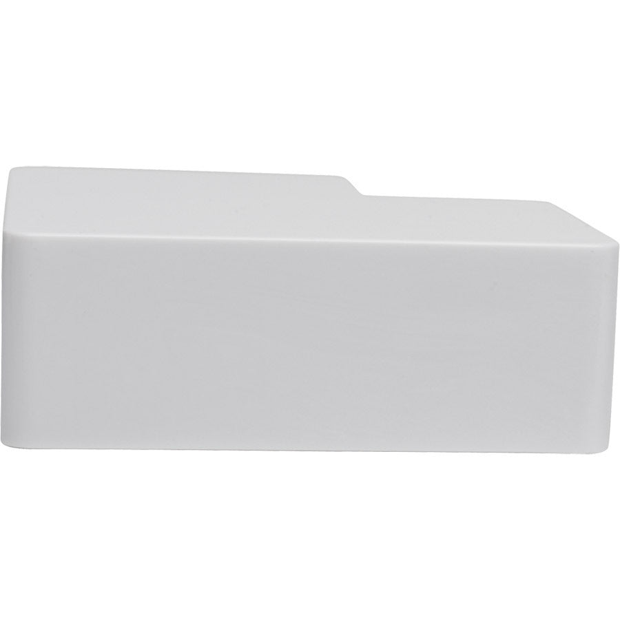 Connecteur Tripp Lite par Eaton Raceway L, paquet de 20, blanc N080-C25-L-WH
