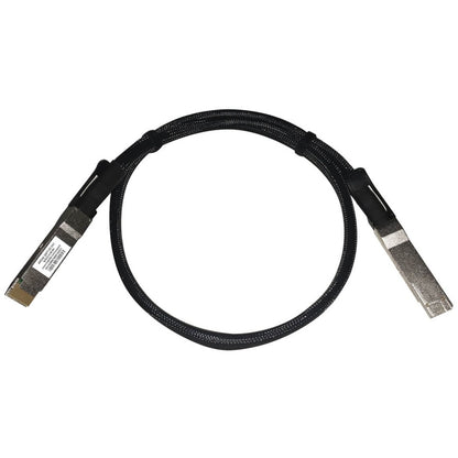 Câble à connexion directe passif Twinax 400G Tripp Lite by Eaton N282D-01M-BK, noir/argent, 1 m N282D-01M-BK