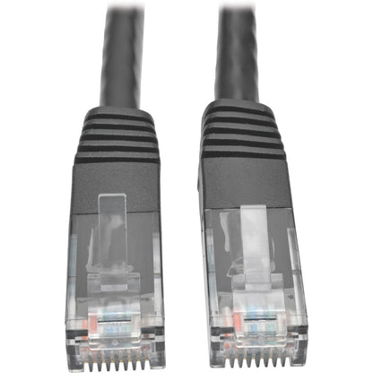 Câble de raccordement moulé Gigabit Cat6 Tripp Lite par Eaton (RJ45 M/M), noir, 50 pieds N200-050-BK