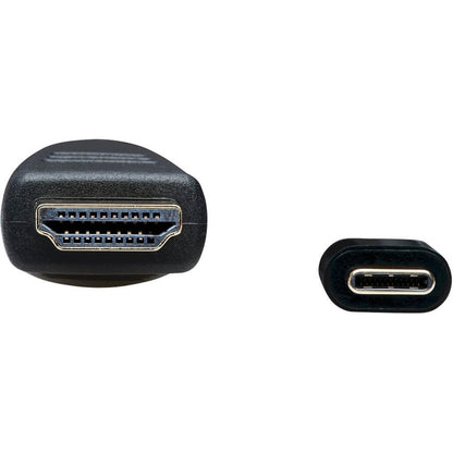 Adaptateur USB-C vers HDMI Tripp Lite par Eaton U444-003-H4K6BM, M/M, noir, 3 pi. U444-003-H4K6BM