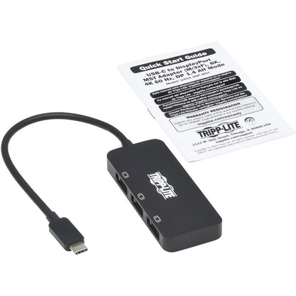 Adaptateur USB-C Tripp Lite par Eaton U444-3DP-MST, triple écran, noir U444-3DP-MST