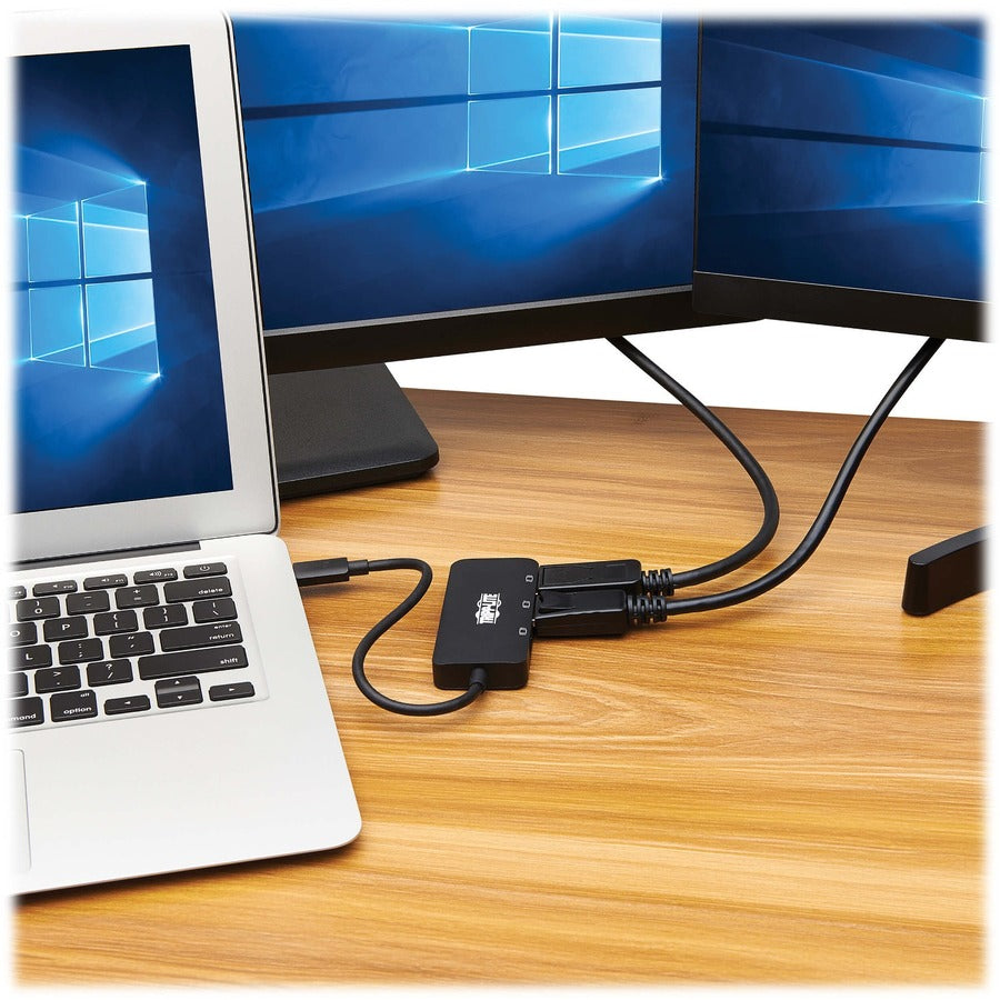 Adaptateur USB-C Tripp Lite par Eaton U444-3DP-MST, triple écran, noir U444-3DP-MST