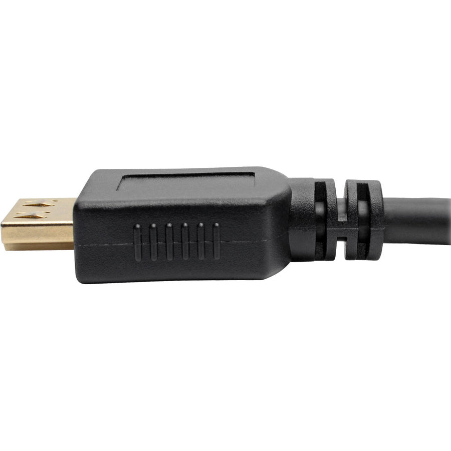 Câble HDMI haute vitesse Tripp Lite par Eaton, 16 pi, avec connecteurs de préhension - 4K, M/M, noir P568-016-BK-GRP
