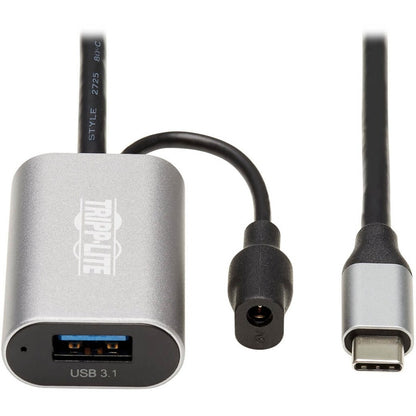 Câble d'extension actif USB-C Tripp Lite par Eaton U330-05M-C2A, USB-C vers USB-A (M/F), 16 pi (5 m) U330-05M-C2A