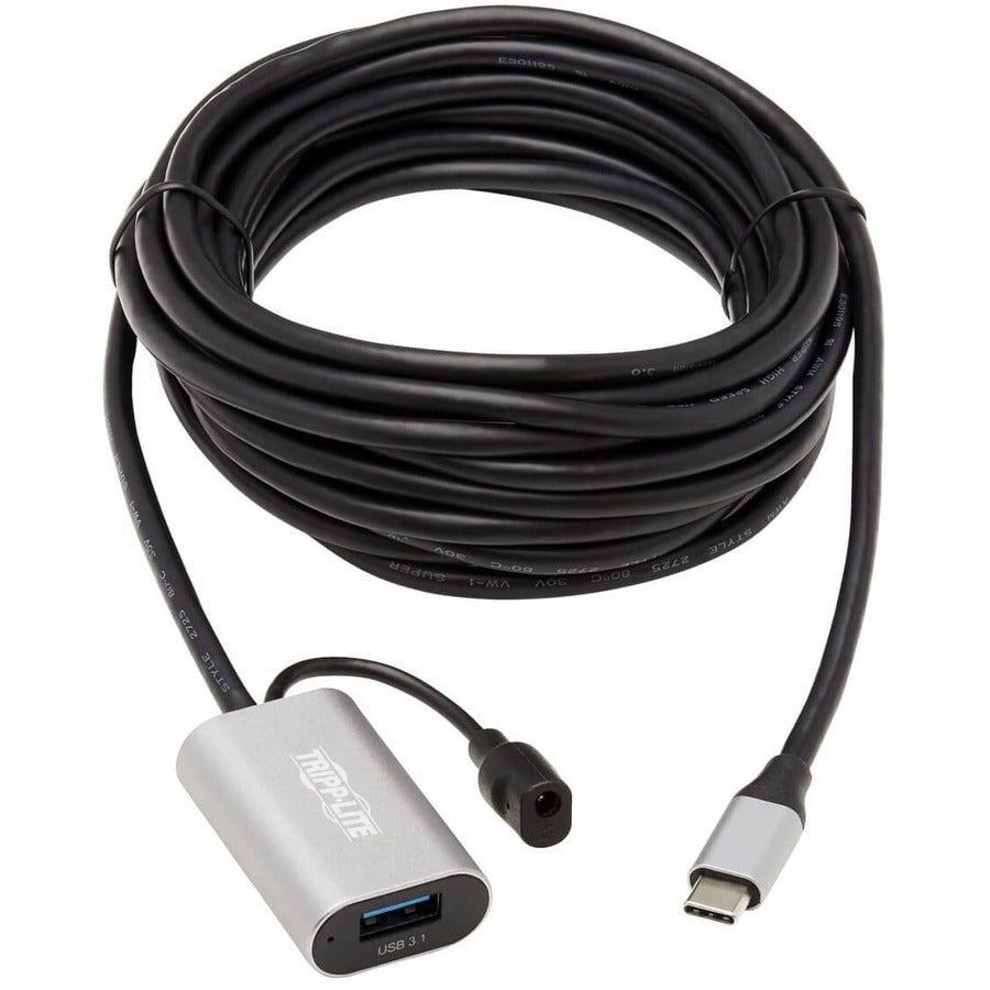 Câble d'extension actif USB-C Tripp Lite par Eaton U330-05M-C2A, USB-C vers USB-A (M/F), 16 pi (5 m) U330-05M-C2A