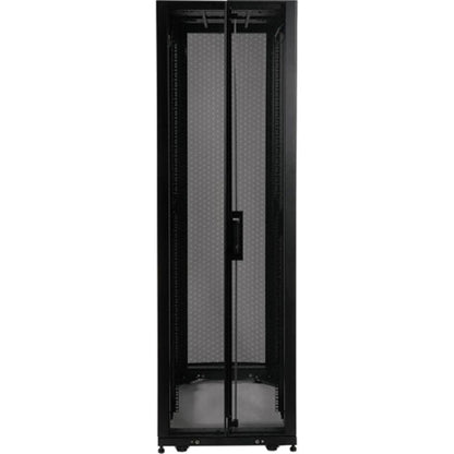 Boîtier haut de gamme à faible profondeur SmartRack 45U de Tripp Lite par Eaton (portes et panneaux latéraux inclus) SR45UBSD