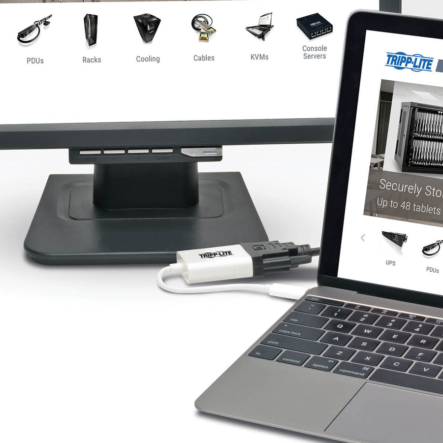 Câble vidéo USB/DVI-D Tripp Lite par Eaton U444-06N-DVI-AM U444-06N-DVI-AM