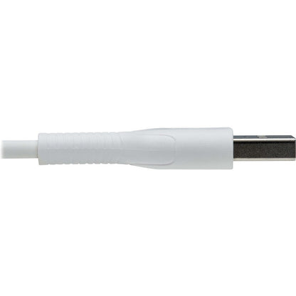 Tripp Lite by Eaton Safe-IT M100AB-03M-WH Sync/Charge Lightning/USB Data Transfer Cable M100AB-03M-WH