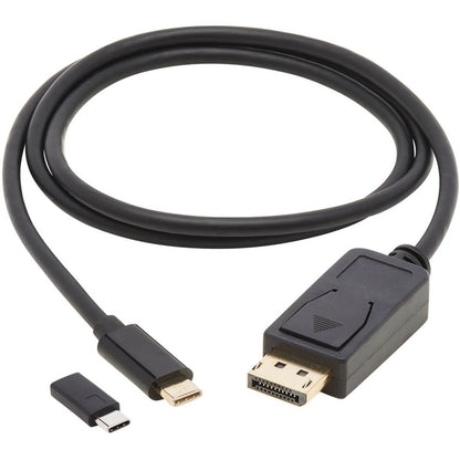 Câble adaptateur bidirectionnel USB-C vers DisplayPort Tripp Lite par Eaton U444-003-DP-BD, M/M, 3 pieds U444-003-DP-BD
