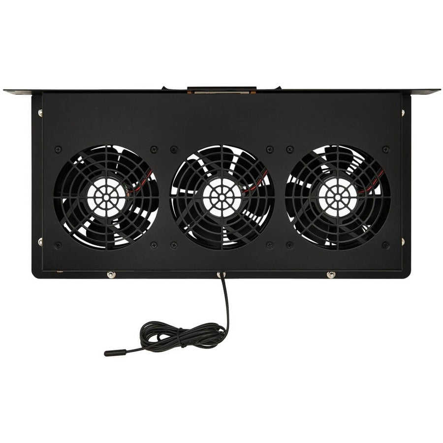 Panneau d'obturation 1U Tripp Lite par Eaton avec capteur de température et ventilateurs haute performance SRFAN1UTEMP
