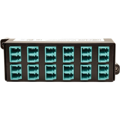 Cassette de transfert haute densité 10 GbE Tripp Lite avec connexion duplex 12 LC N484-12LC