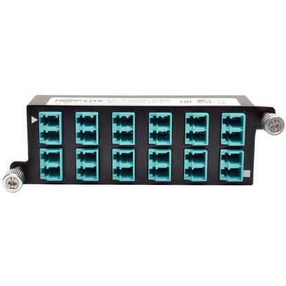 Cassette de transfert haute densité 10 GbE Tripp Lite avec connexion duplex 12 LC N484-12LC