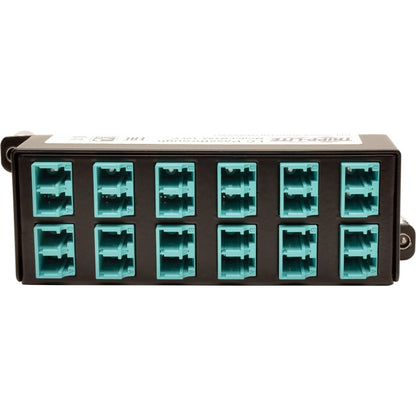 Cassette de transfert haute densité 10 GbE Tripp Lite avec connexion duplex 12 LC N484-12LC