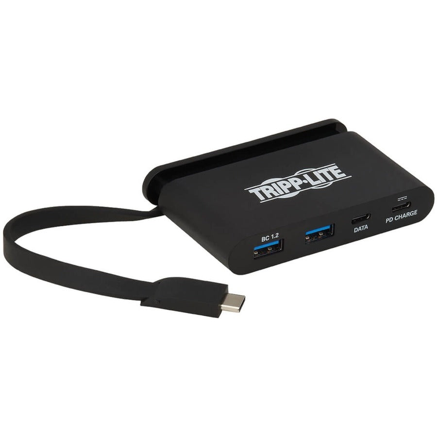 Hub USB 3.1 C Tripp Lite par Eaton U460-T04-2A2C-1, 5 Gbit/s, noir U460-T04-2A2C-1
