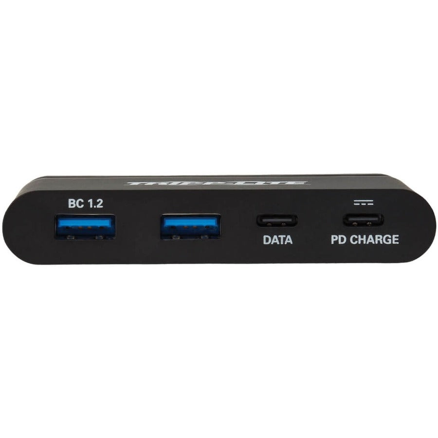 Hub USB 3.1 C Tripp Lite par Eaton U460-T04-2A2C-1, 5 Gbit/s, noir U460-T04-2A2C-1
