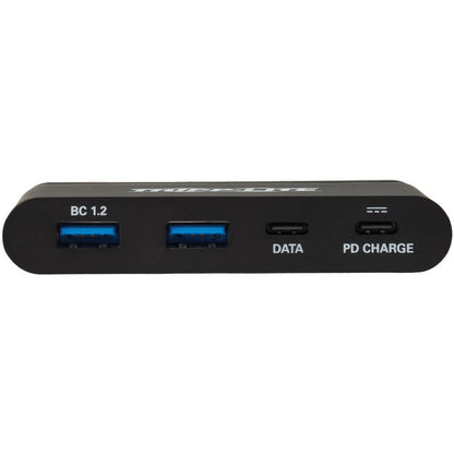 Hub USB 3.1 C Tripp Lite par Eaton U460-T04-2A2C-1, 5 Gbit/s, noir U460-T04-2A2C-1