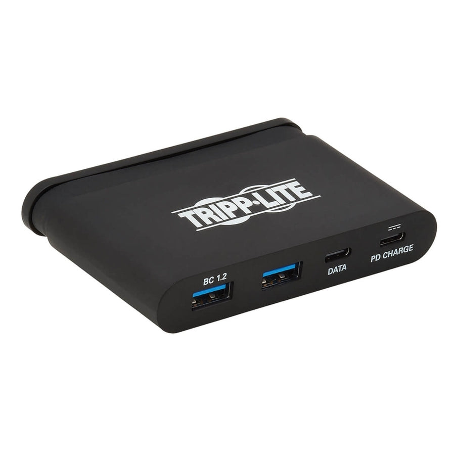 Hub USB 3.1 C Tripp Lite par Eaton U460-T04-2A2C-1, 5 Gbit/s, noir U460-T04-2A2C-1