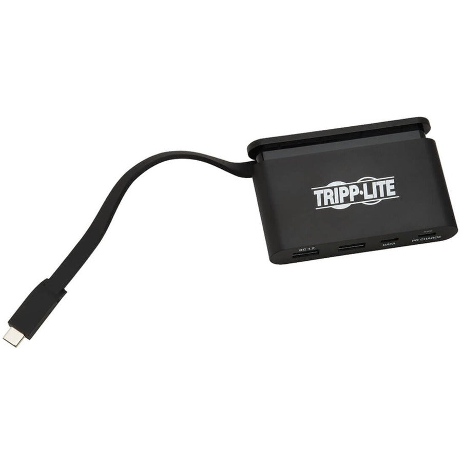 Hub USB 3.1 C Tripp Lite par Eaton U460-T04-2A2C-1, 5 Gbit/s, noir U460-T04-2A2C-1