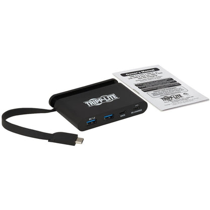 Hub USB 3.1 C Tripp Lite par Eaton U460-T04-2A2C-1, 5 Gbit/s, noir U460-T04-2A2C-1