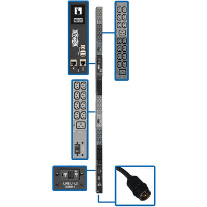 PDU3EVN6H50B Tripp Lite par Eaton PDU3EVN6H50B PDU3EVN6H50B à 48 prises