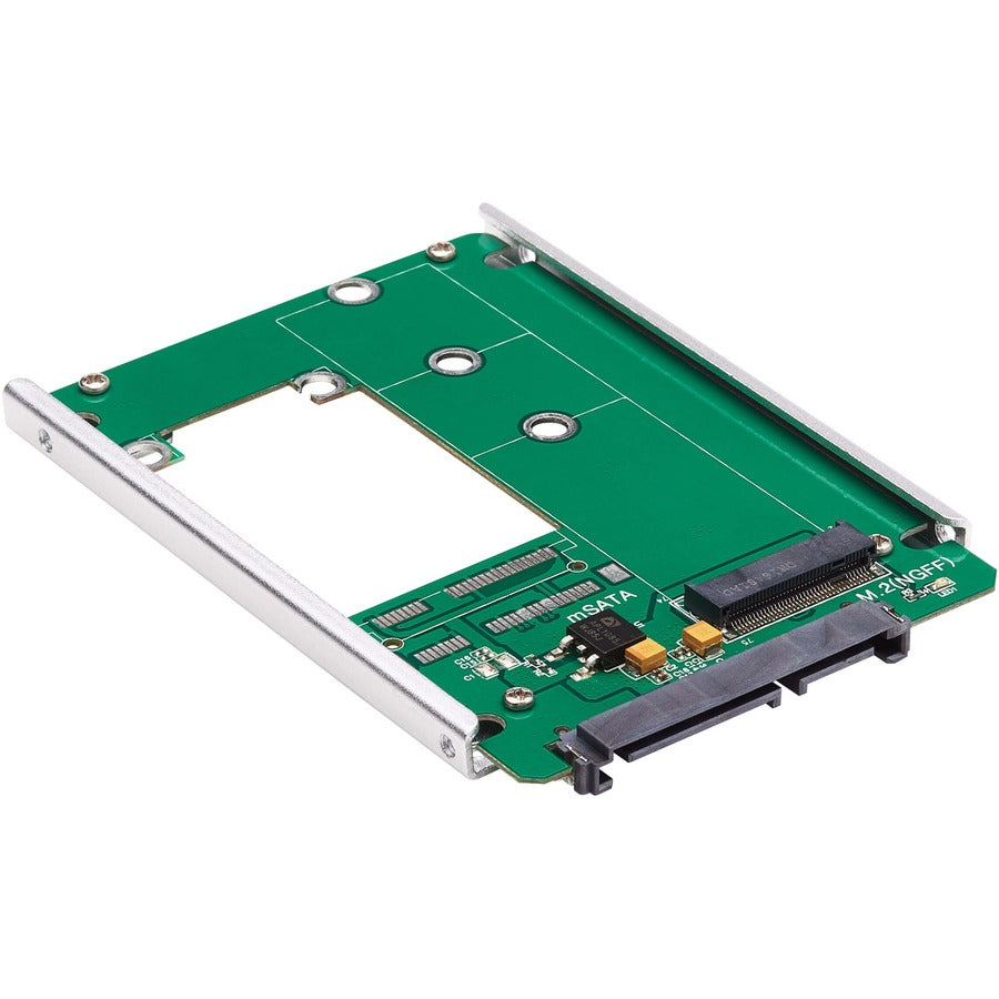 Adaptateur de boîtier ouvert M.2 NGFF SSD (clé B) vers SATA 2,5 pouces Tripp Lite par Eaton P960-001-M2-NE