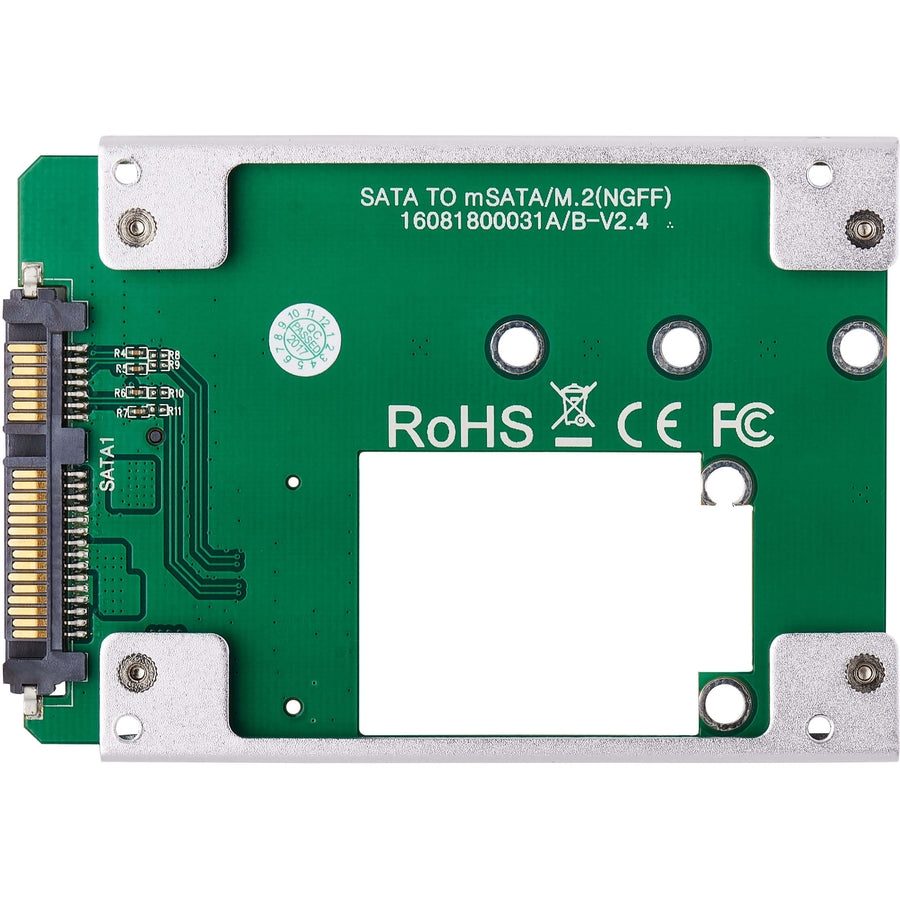 Adaptateur de boîtier ouvert M.2 NGFF SSD (clé B) vers SATA 2,5 pouces Tripp Lite par Eaton P960-001-M2-NE