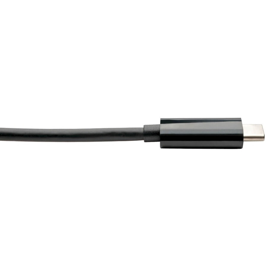 Adaptateur USB-C vers DVI Tripp Lite par Eaton avec chargement PD - USB 3.1, Thunderbolt 3, 1080p, noir U444-06N-DB-C