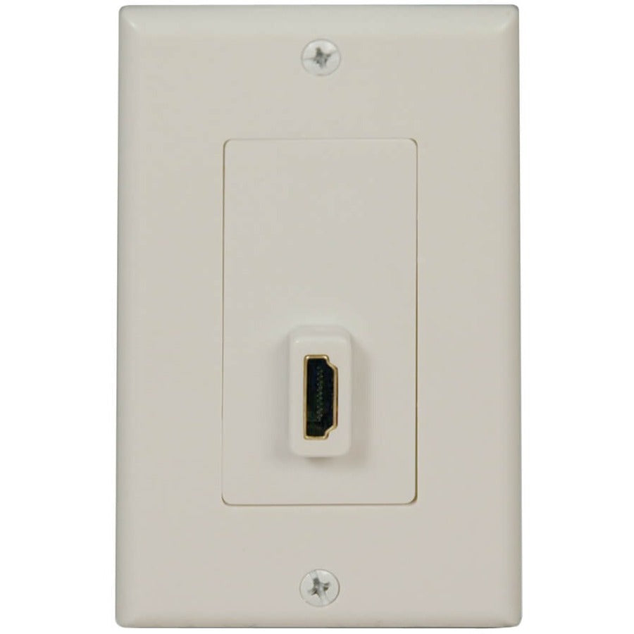 Plaque murale de transfert d'envoi/réception HDMI pour home cinéma Tripp Lite P166-001-P