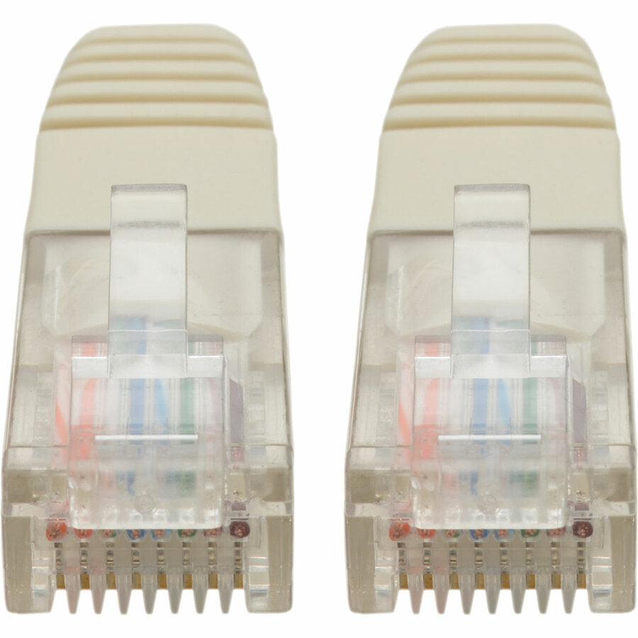 Câble de raccordement UTP moulé Cat5e 350 MHz Tripp Lite par Eaton (RJ45 M/M), blanc, 15 pi. N002-015-WH