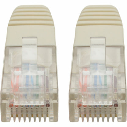 Câble de raccordement UTP moulé Cat5e 350 MHz Tripp Lite par Eaton (RJ45 M/M), blanc, 15 pi. N002-015-WH