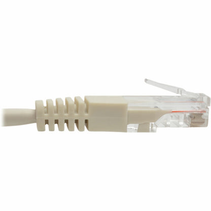 Câble de raccordement UTP moulé Cat5e 350 MHz Tripp Lite par Eaton (RJ45 M/M), blanc, 15 pi. N002-015-WH