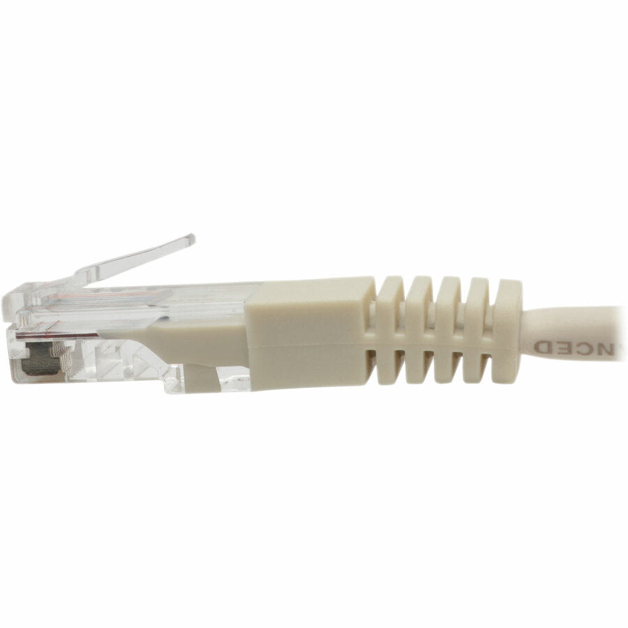 Câble de raccordement UTP moulé Cat5e 350 MHz Tripp Lite par Eaton (RJ45 M/M), blanc, 15 pi. N002-015-WH
