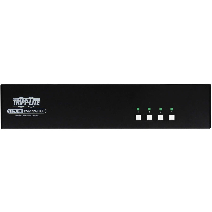 Commutateur KVM DVI 4 ports certifié NIAP PP4.0 Tripp Lite par Eaton B002-DV2A4-N4 B002-DV2A4-N4