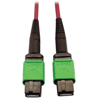 Câble à fibre optique multimode 50/125 OM4 Tripp Lite par Eaton N846D-03M-16AMG 400G, magenta, 3 m N846D-03M-16AMG