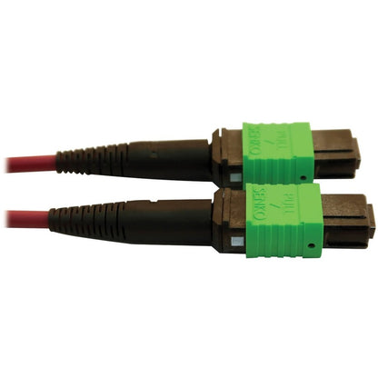 Câble à fibre optique multimode 50/125 OM4 Tripp Lite par Eaton N846D-03M-16AMG 400G, magenta, 3 m N846D-03M-16AMG