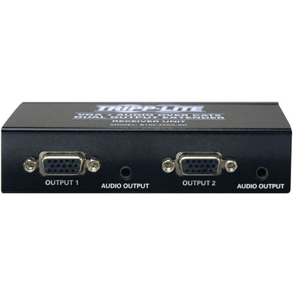 Tripp Lite par Eaton Dual VGA avec audio sur extension Cat5, récepteur, jusqu'à 300 pieds. B132-200A-SR