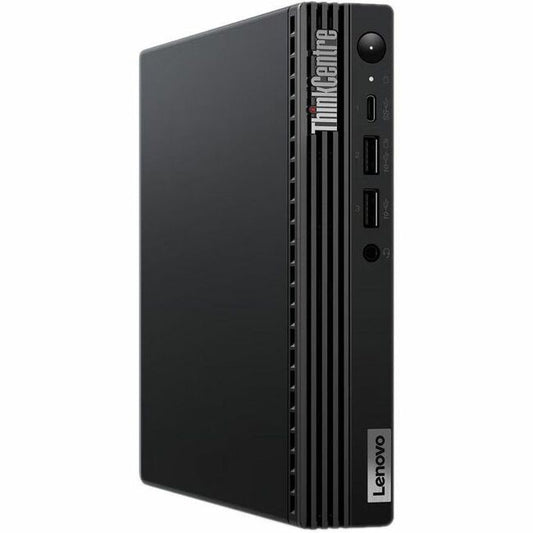 Ordinateur de bureau Lenovo ThinkCentre M70q Gen 4 12E3004VCA - Intel Core i7 13e génération i7-13700T Hexadéca-core (16 cœurs) 1,40 GHz - 32 Go RAM DDR4 SDRAM - 512 Go SSD M.2 PCI Express NVMe 4.0 x4 - Minuscule - Noir 12E3004VCA